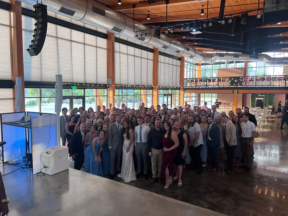 wedding group photo